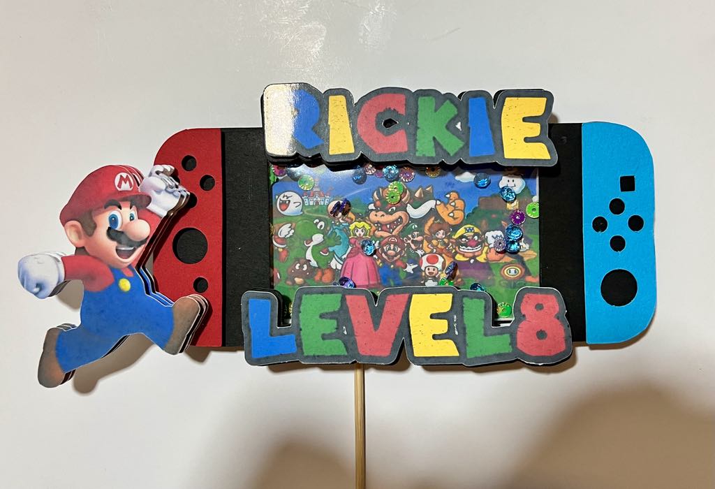 Super Mario Cake Topper A