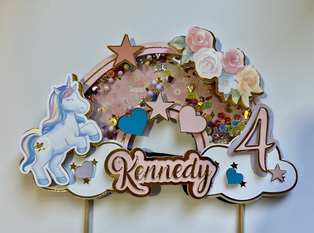 Unicorn Cake Topper