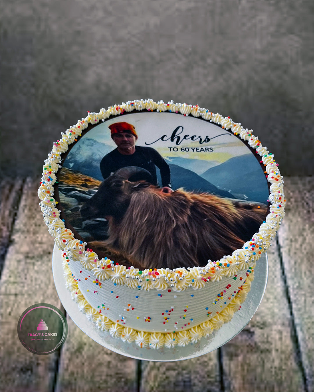 Edible Image & Cake Combo - Choose Your Image