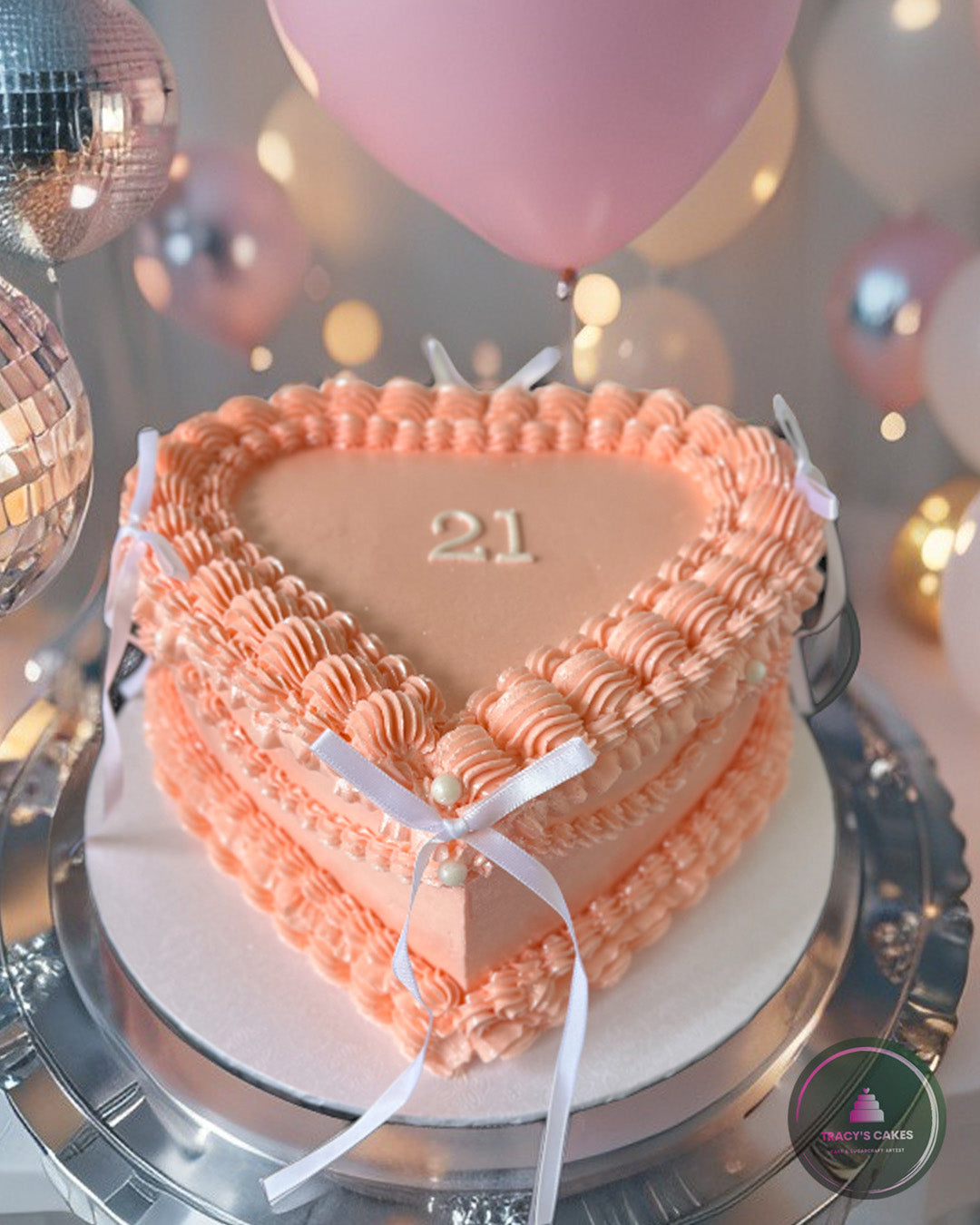 Heart Vintage Cake