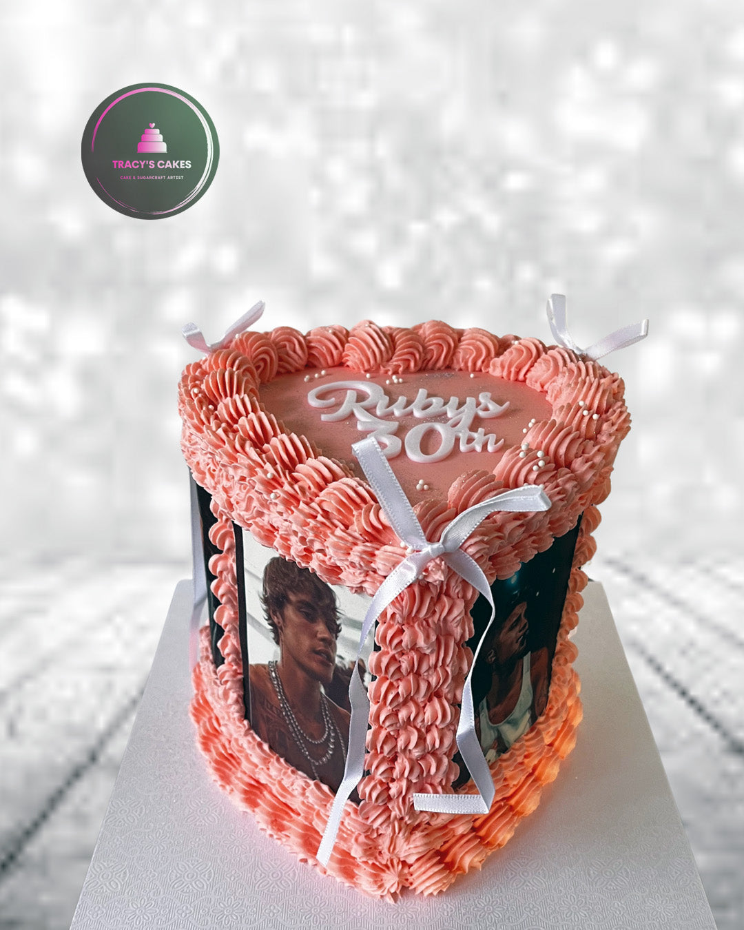 Heart Vintage Cake