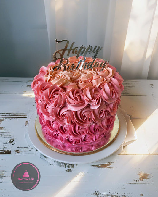 Rosette Cake