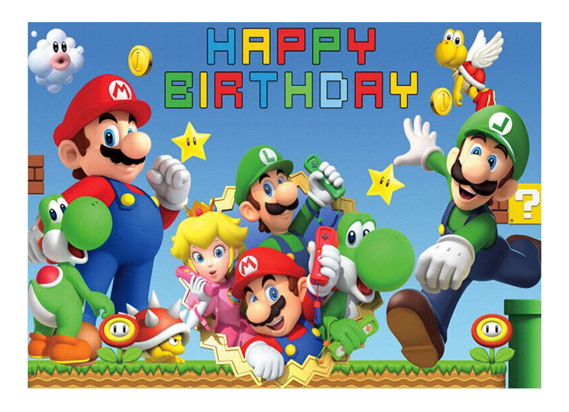 Super Mario Rectangle – Tracy's Cakes