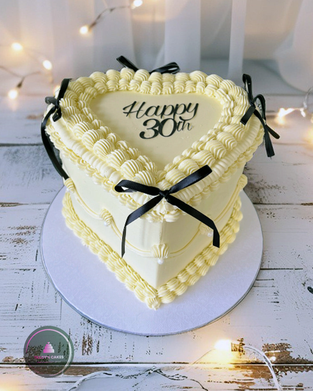 Heart Vintage Cake